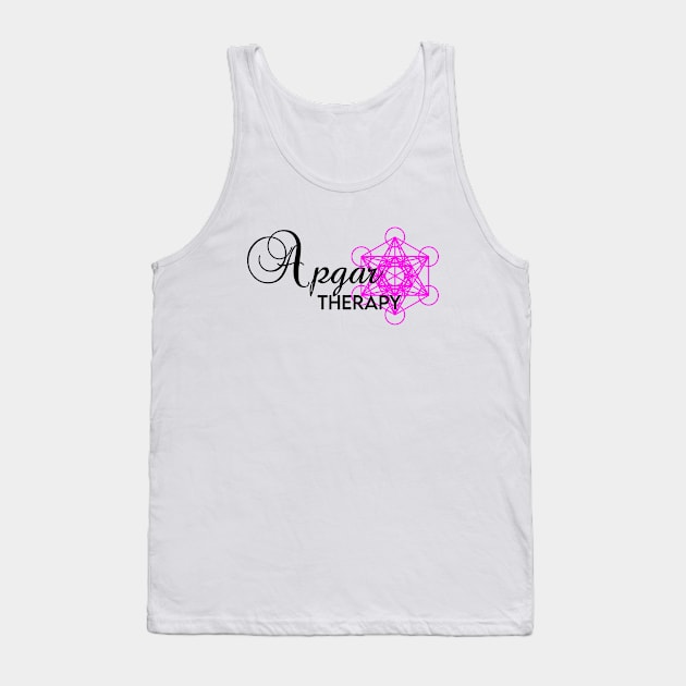 Apgar Therapy PINK & BLK Tank Top by Little Love Co.